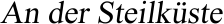 An der Steilkste